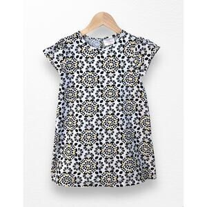 Hanna Andersson Floral Shift Dress, Size 6/7